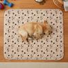 Reusable PVC Washable Dog Pee Pad Leakproof Non-slip Blanket Mat Pet Puppy Pad for Playpen Crate Whelping Box Potty Training