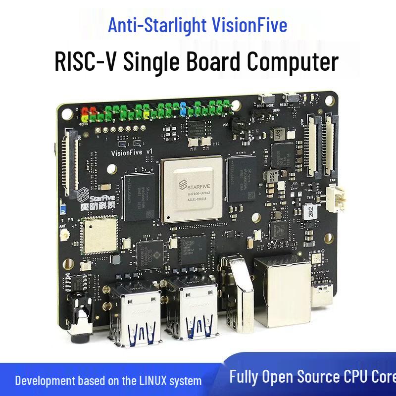 VisionFive RISC-V Open-Source Linux Development Board
