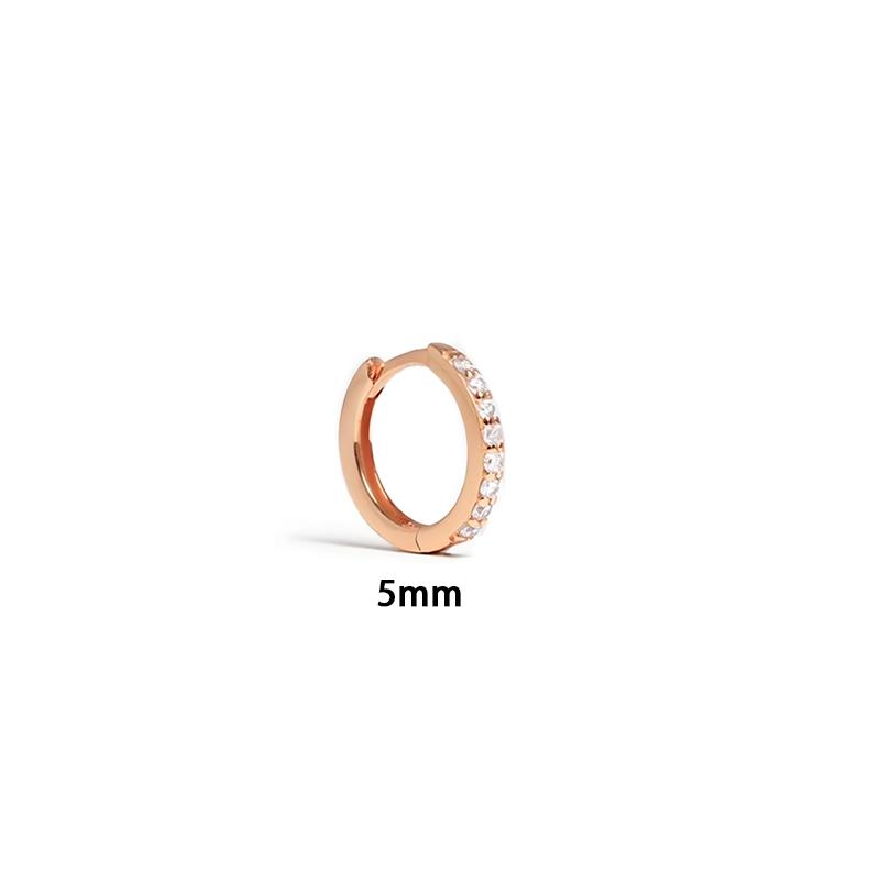 1 Set Metal Circle Drop Small Earrings For Women Trend Pendant Piercing Earrings Set Jewelry Gift