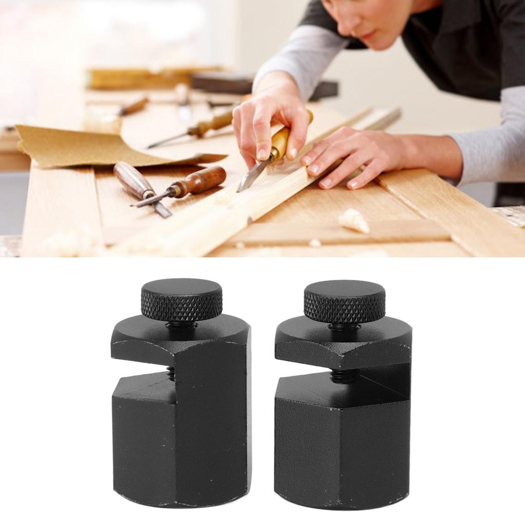 2PCS Stair Guages Knobs Aluminium Alloy Stair Stringer Layout Tool for Framing Carpentry Rafter