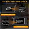 Updated LiteVNA VNA Analyzer 50KHz-6.3GHz Portable Vector Network Analyzer NanoVNA 4 Inch Analyzer Measure S Parameters UHF SWR