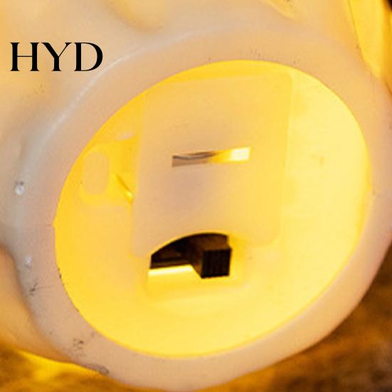Warm LED Spooky Lamp Skeleton Hand Ghost Face Pumpkin/Scary Eyeball Night Light, Halloween Party Table Centerpiece for Home Decoration And