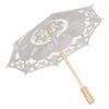 Lace Umbrella Wedding Bridal Parasol Umbrella for Photography Props Wedding SuppliesS Beige
