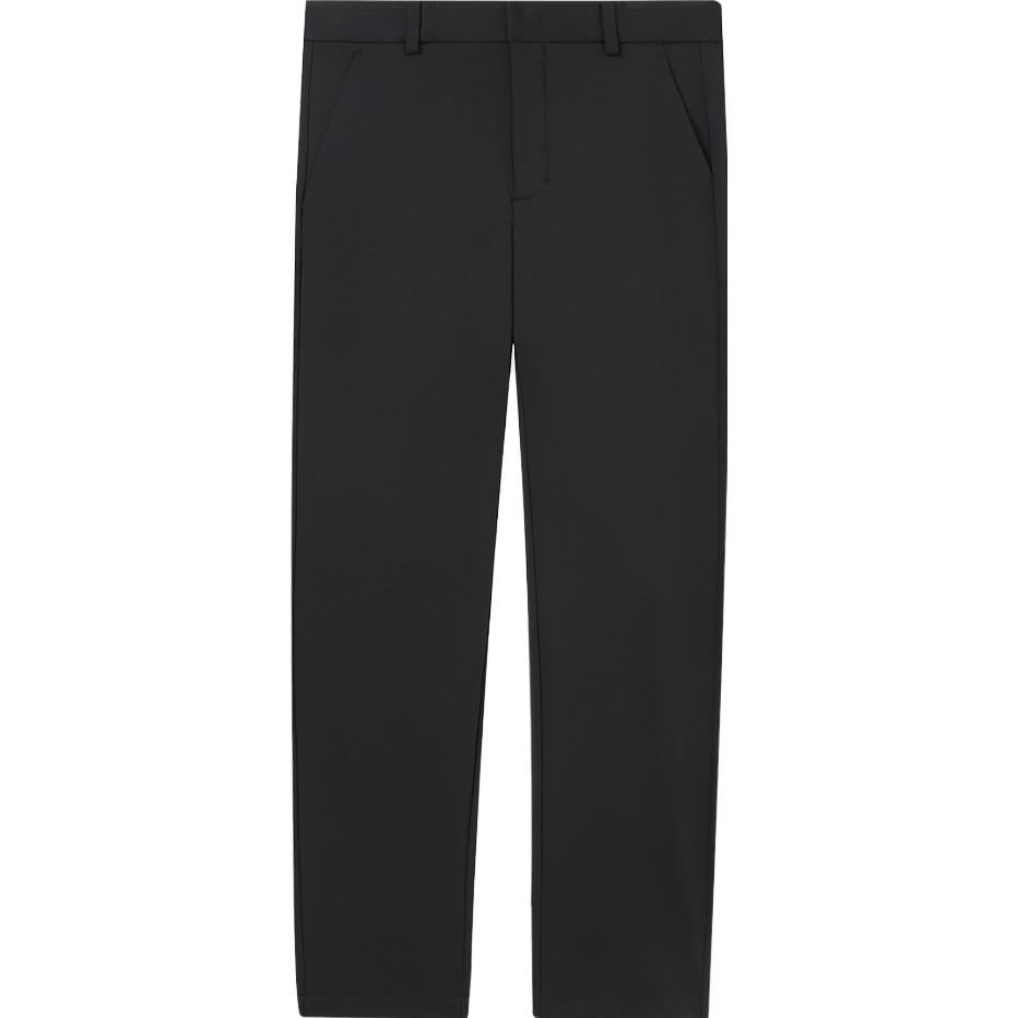 

FILA 2023 осень новые трикотажные длинные брюки базовые деловые повседневные пригородные зауженные брюки мужские низ темно-черный F11M332605F-BK M