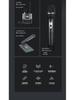 HuiDu MR-670 UHF Professional Wireless Dual Microphone Set
