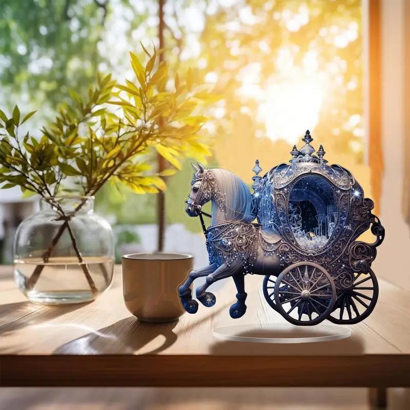 

Horse Statue, Stand for Home Office Desk Decor Perfect for Living Room Bedroom Shelf Display Gift Idea, Nurseries, Home Desk Living 20*19cm