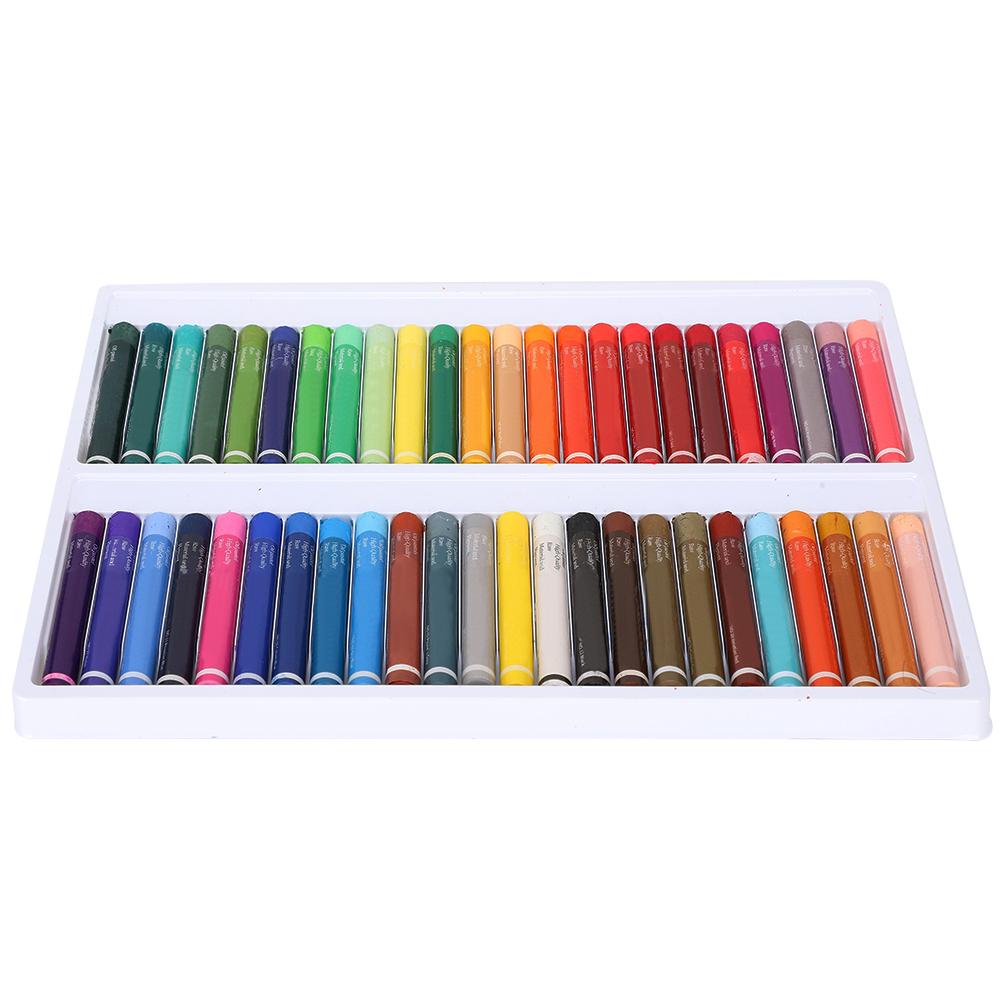 Olejový pastel 48 HeavyColor Sada voskovek Omyvatelný Dětský Studentský Kreslený Kresba Pastelová tužka