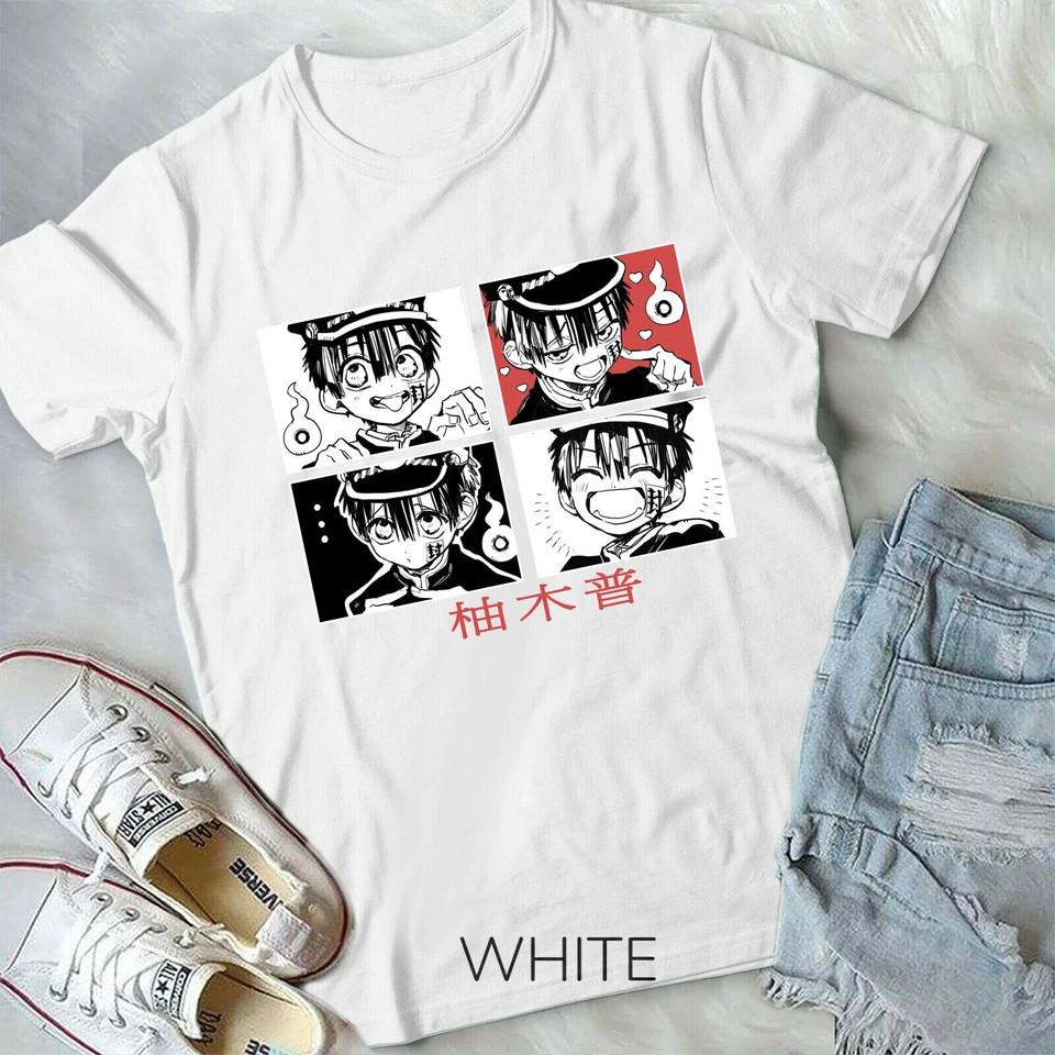 

Unisex,Hanako Kun,Yugi Amane, Toilet Bound, Anime, Hanako Shounen Shirt White Unisex T-Shirt XXXXL