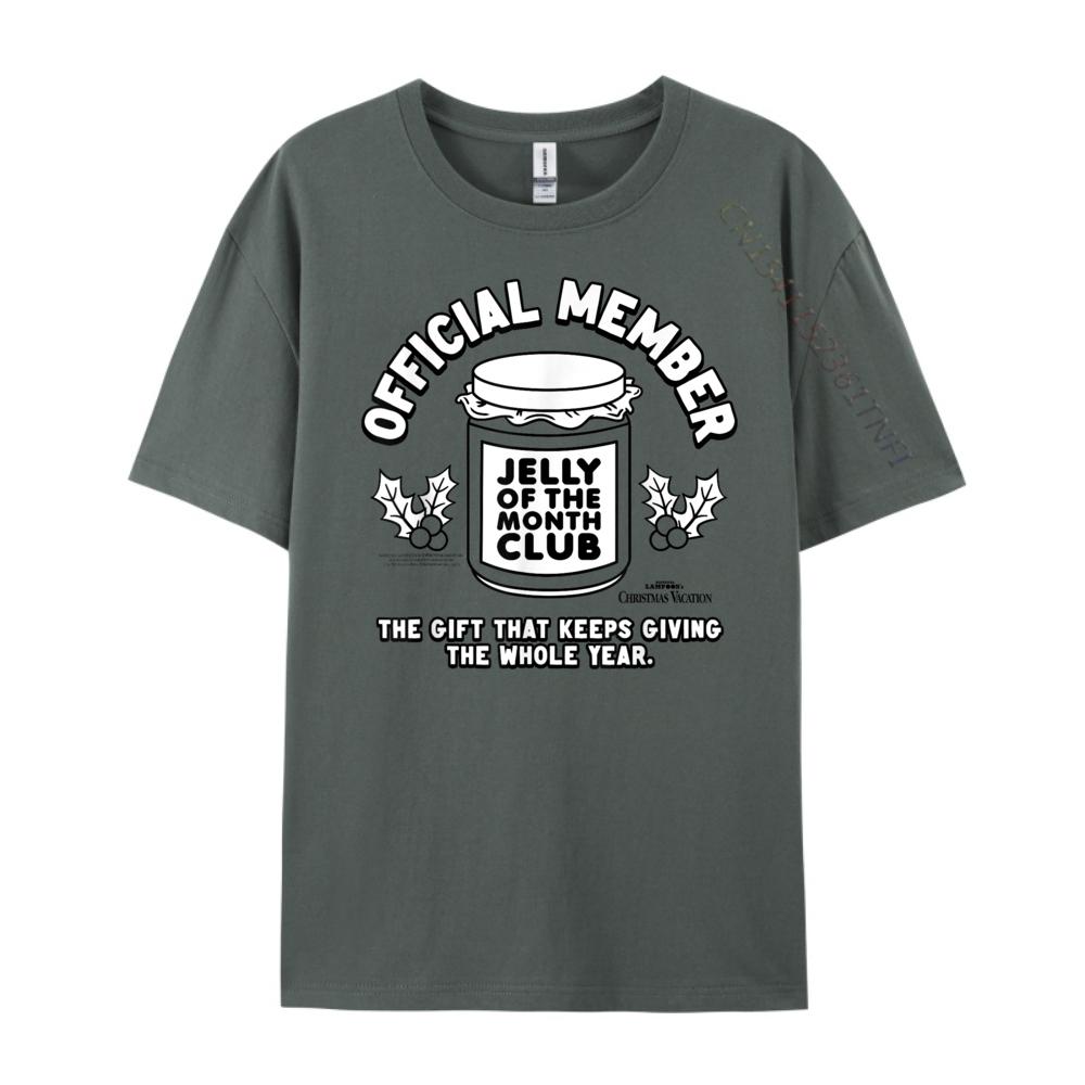 Official Member Jelly Of The Month Club The Gift That Keeps Giving The Whole Year Designer T Shirt Men Camiseta T-shirts for ... S разноцветный