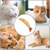 Cat Teeth Cleaning Toy Indoor Catnip Saury Fish Plush Biting Toy 8.27x3.15inch Cat Kicking Toys Interactive Catnip Crinkle Toys