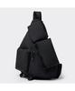 Customellow Black Nylon Sling Bag Cabax26514Bkx