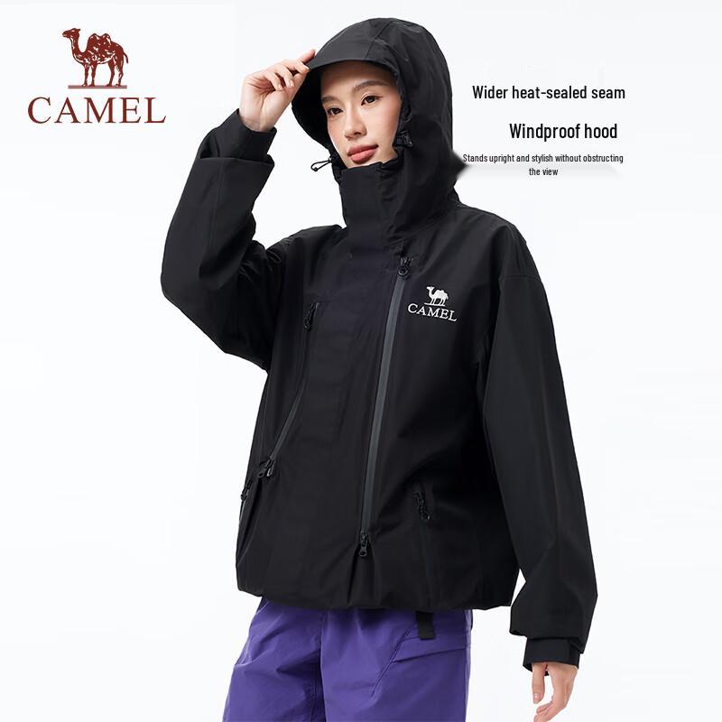 Camel Unisex Outdoor Windproof Waterproof Jacket