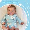 Realistic Reborns Dolls 19 inch Lively Newborns Dolls Real Life Baby Dolls with Soft Weighted Body,Gifts Kids Boys Girls
