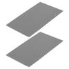Uxcell Thermal Pads (2-Pack) 4.0Wm.K High-Insulation Heat-Resistant Silicone Cooling Pads 150x120x1mm for Laptop Computer Radiators, Gray