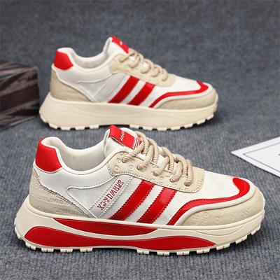 Buty sportowe casualowe uczniowskie wiosenne męskie buty 2025 nowe Harajuku wszechstronne buty na fali Forrest Gump męskie grube podeszwy
