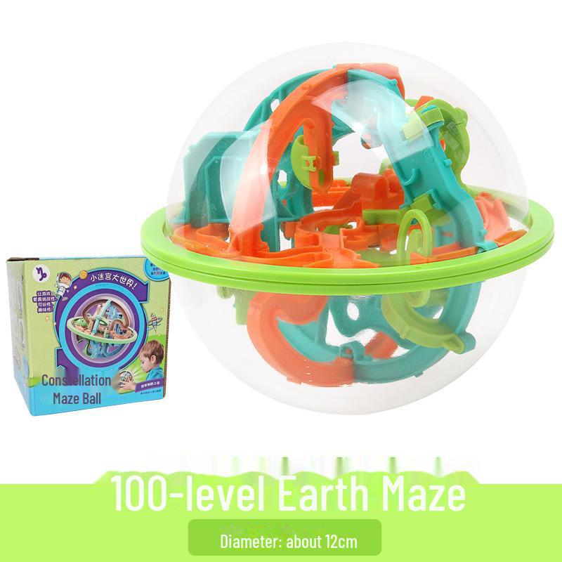 Aikeyou 3D Brain Maze Ball: Large Educational Toy for Children's Concentration and Track Training.