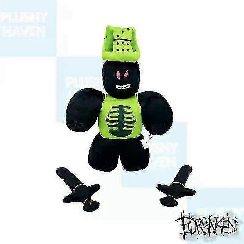 Roblox Forsaken 1x1x1x1 Plyš 10" Herní postava 25cm Vycpaná plyšová hračka