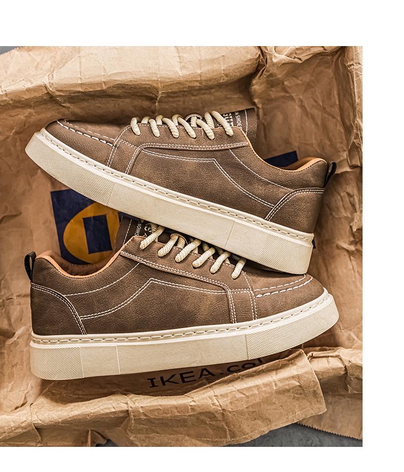 Pánské trendy sportovní ležérní boty ve stylu Hongkongu - Podzim 2024 Niche designové tenisky