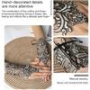 Handschuhe Handgefertigt Braut Hochzeit Handschuh Stickerei Spitze Armband & Verstellbares Seil