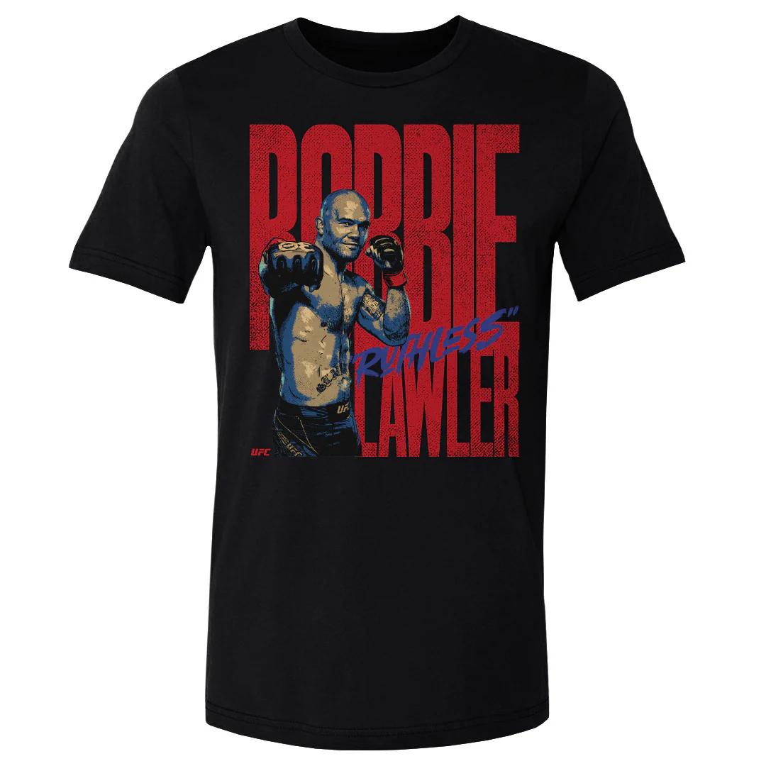 2026 Summer UFC Robbie Lawler Fighting Graphic Tshirt Women Sports Cotton Short Sleeve Loose Leisure Fitness Shirt Unisex S