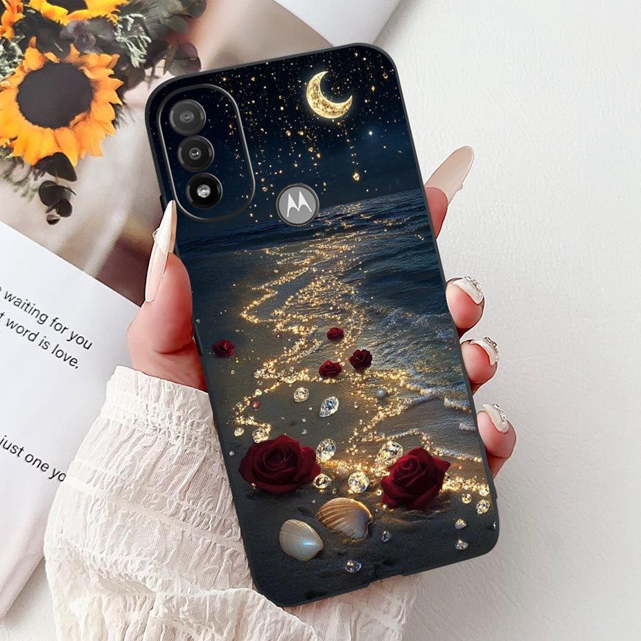 For Motorola Moto E20 E30 E40 Case Luxury Painted Cover Soft Silicone Phone Case For Motorola E20 E 30 40 MotoE30 MotoE40 Fundas