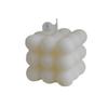 Rubik's Cube Style Scented Candle - High-End Home Decor & Photo Prop