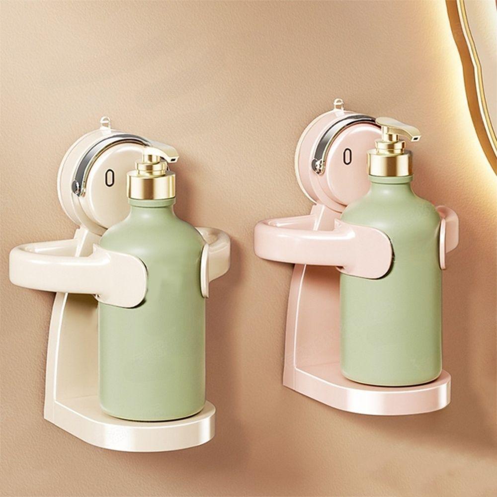 Plastic Shampoo Bottle Holder Wall Mounted Shower Gel Hanger Practical Hand Soap Dispenser  Kitchen