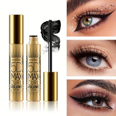 5D Waterproof Mascara, Get Long & Voluminous Lashes Without Smudging