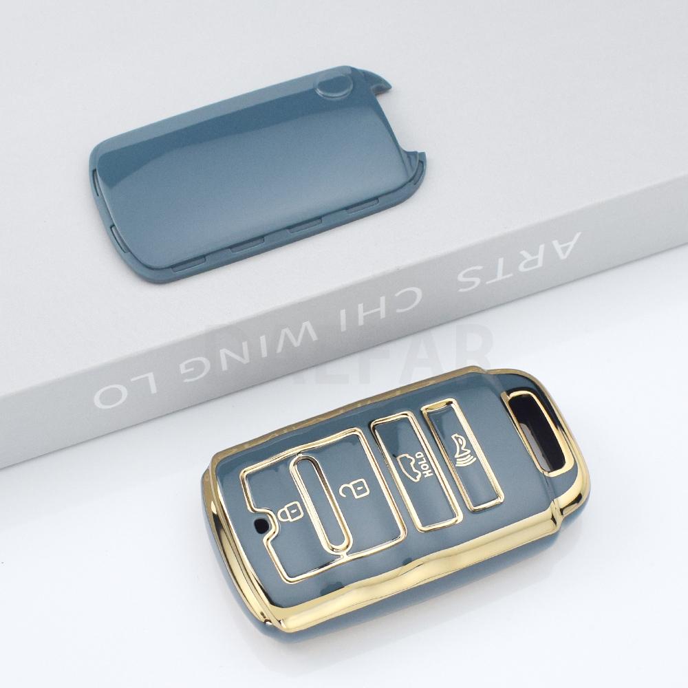 4 Buttons TPU Auto Shell Fob Cover Holder For KIA Cadenza K9 K7 K-04 Sorento K900 and New K7 Car Key Case Keychain Protector