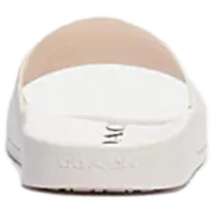 Coach Slide Slippers Women's White C4416-CHK