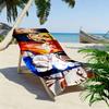 Dragon Ball Print Beach Towel, Large Soft Quick Dry Towel for Beach Camping Swimming