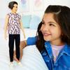 Barbie Ken Fashionista Lightning Hoodie (Dress-Up Doll) with Reusable Vinyl Bag (Ages 3 and Up) HBV27