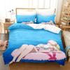 Tomo-chan Is A Girl! Bedding Set Single Twin Full Queen King Size Bed Set Adult Kid Bedroom Duvet Cover Set Anime