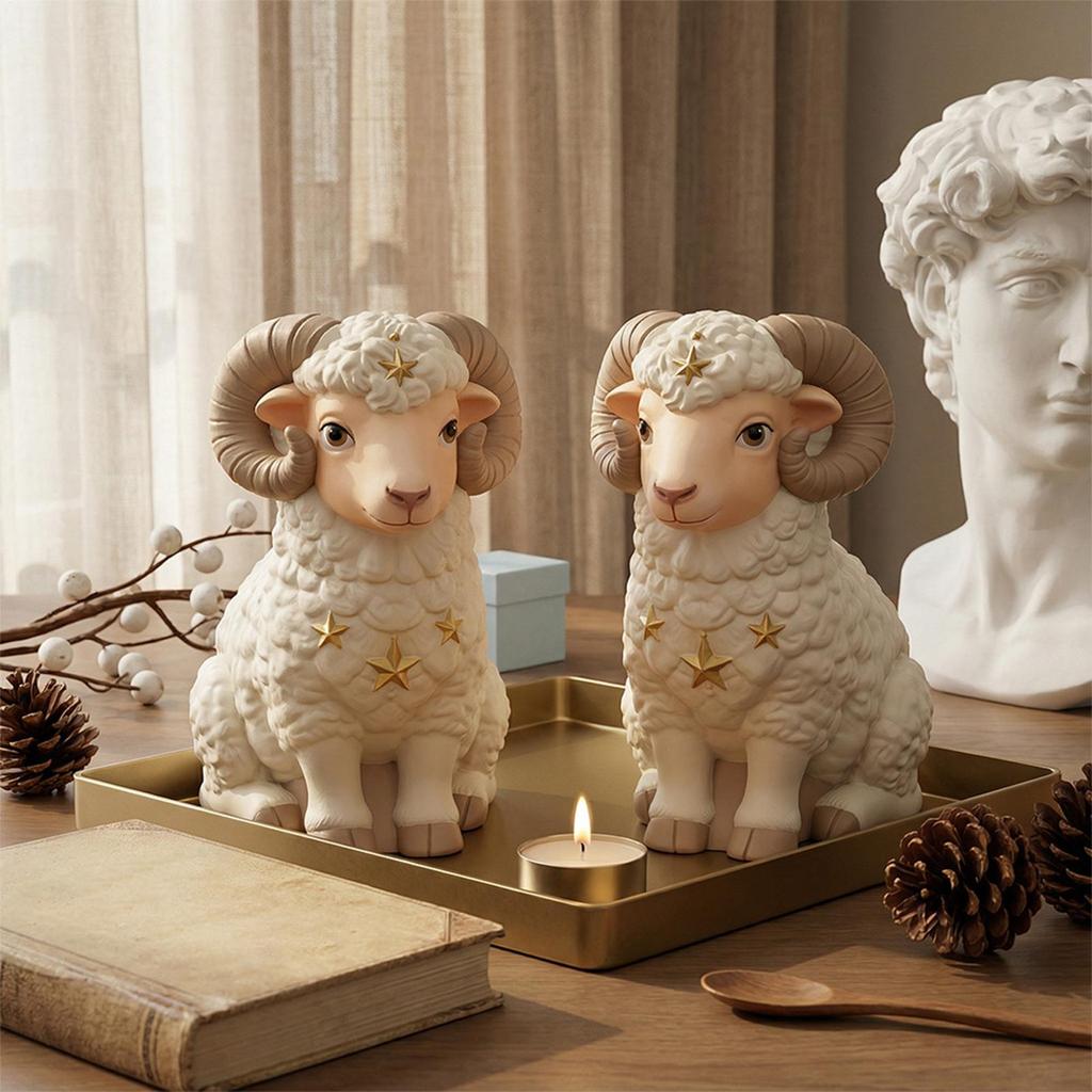 Sheep Candle Mold Sheep Candle Crafting Mould Lamb Resin Casting Mold for Soap Plaster Ornament Resin Craft Clay DIY Lovers