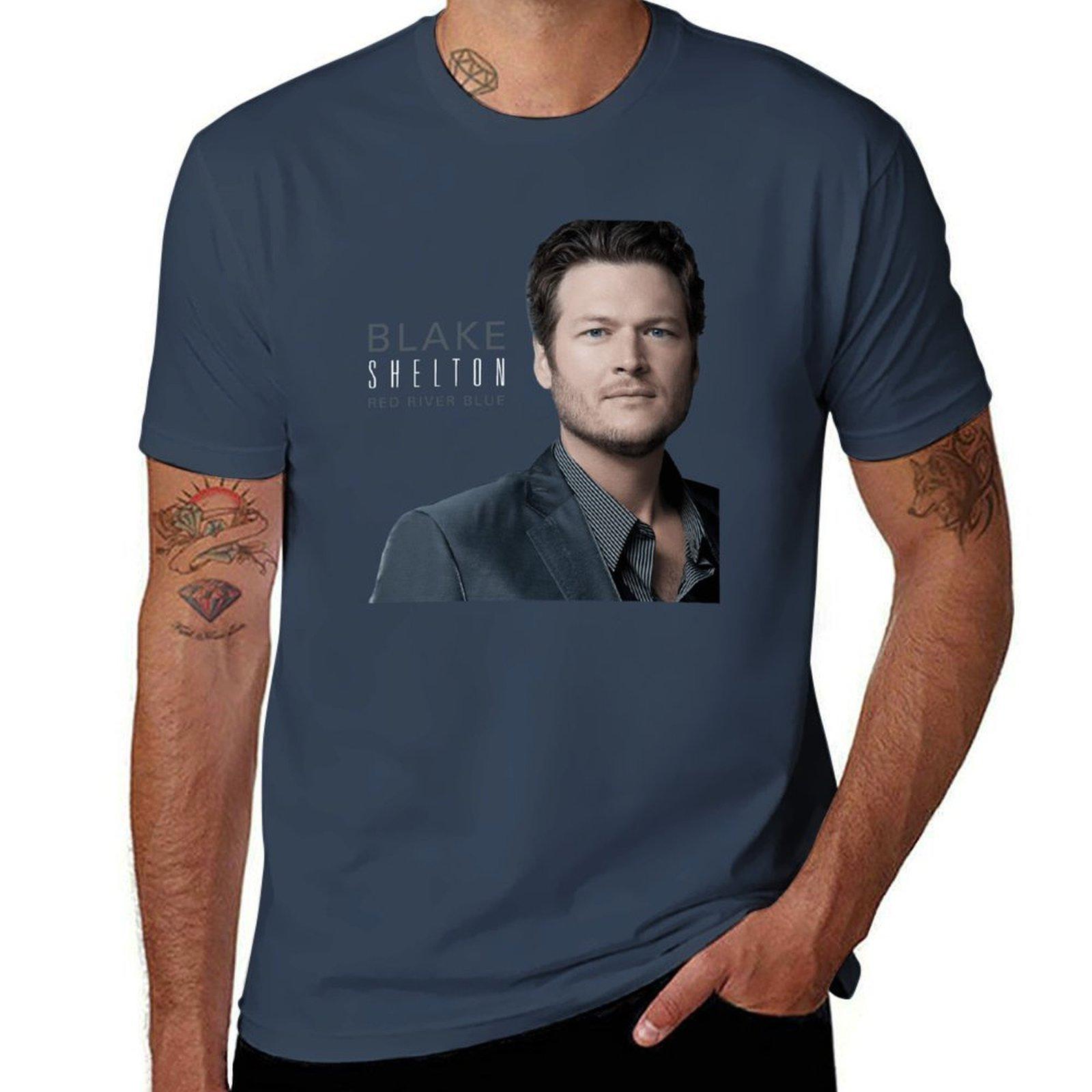 Blake Shelton God Gave Me You Training Tshirt Retro Graphic Print Tshirt S