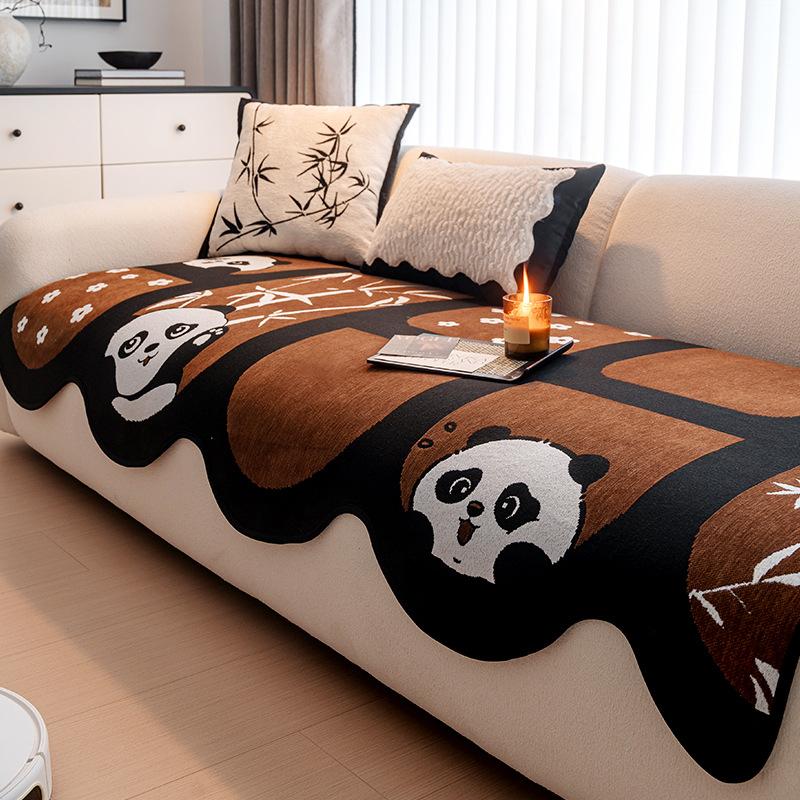 

Four Seasons Universal Special-shaped Sofa Cushion 2025 New Straight Row Sofa Cushion Zifeng Sofa Cover 90*70cm