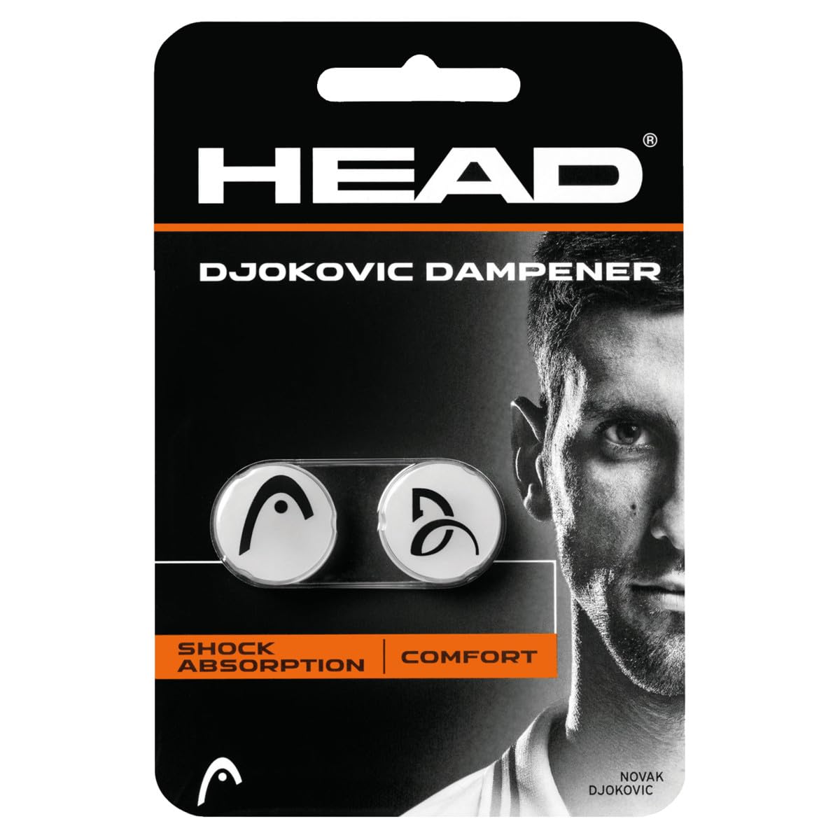 

HEAD Теннис Джокович Демпфер 285704 Антивибрационный (2 куска)
