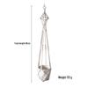 Creative Woven Hanging Flower Pot Basket with Net Bag Decoration