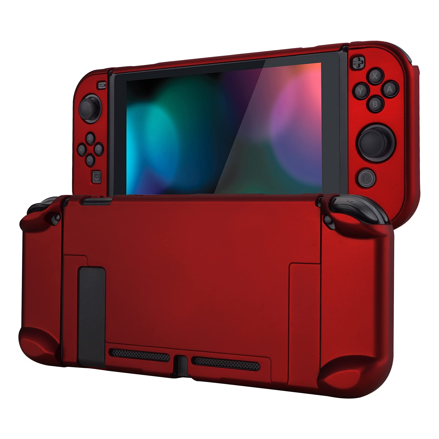 

Задняя крышка eXtremeRate, совместимая с PlayVital Switch NS Joycon Handheld Controller, съемный защитный чехол, жесткий индивидуальный защитный чехол с возможностью стыковки для