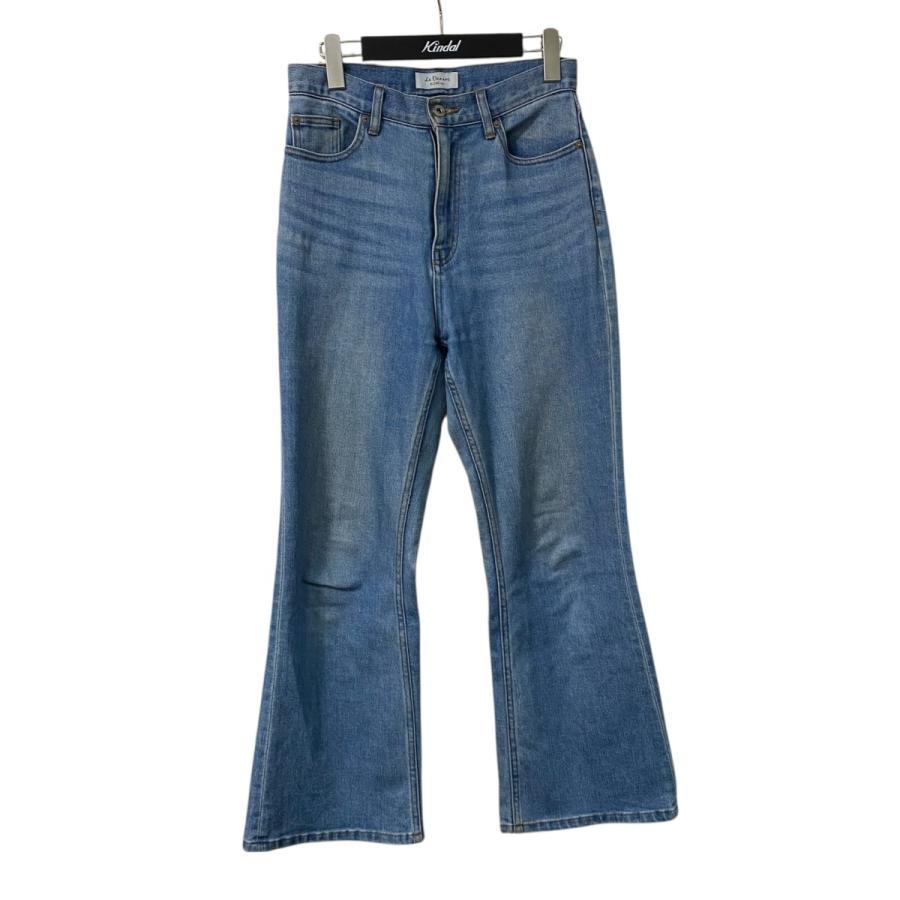 [Price reduction] SLOBE IENA LE DENIM Flare Pants Denim Pants 21030912713020 Indigo Size: 40 (Nagoya Sakae Store)