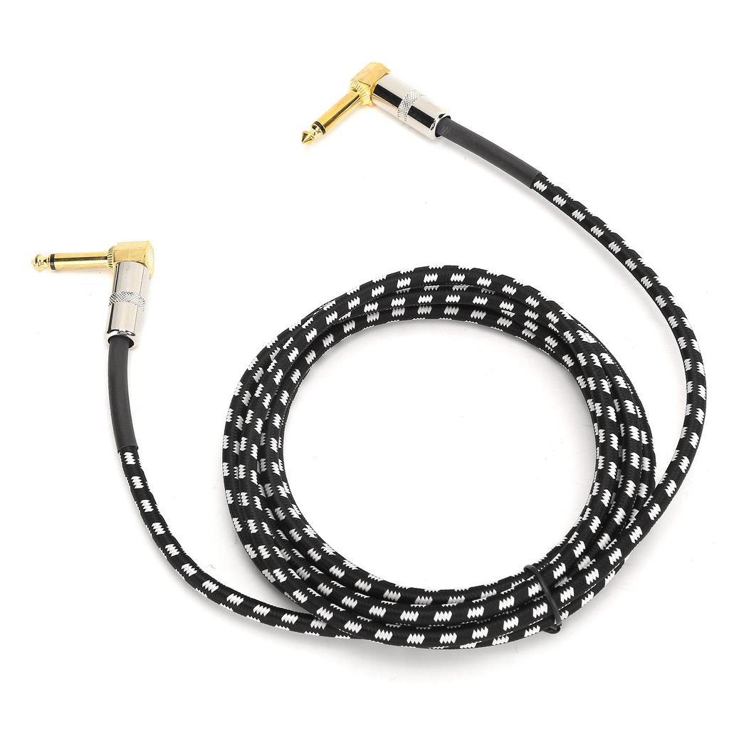 JORINDO Guitar Audio Cable 6.35mm Amp Cord 1 4in Instrument Connection Line 3 m 9.8ftJD6213