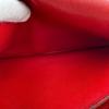 HERMES Bifold Wallet Taurillon Clemence Dogon GM Purse Red Taurillon Clemence Used