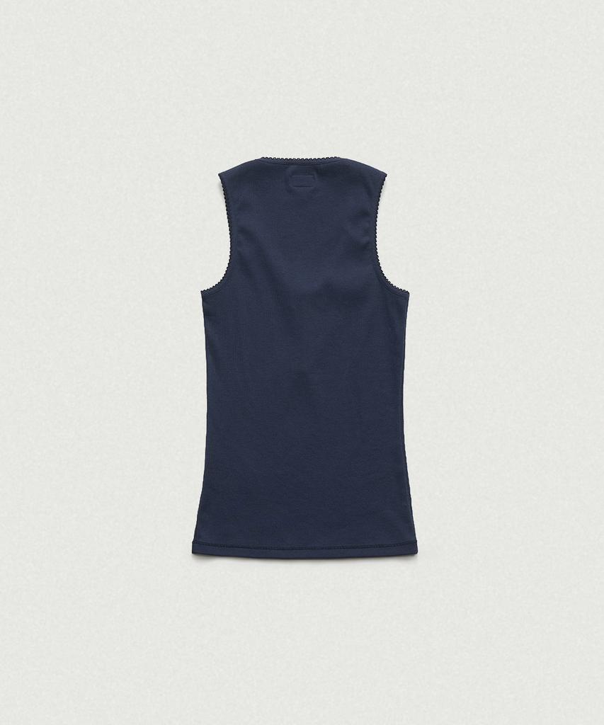 Deobanes Clara Button Layer Tank Top_Light Gray