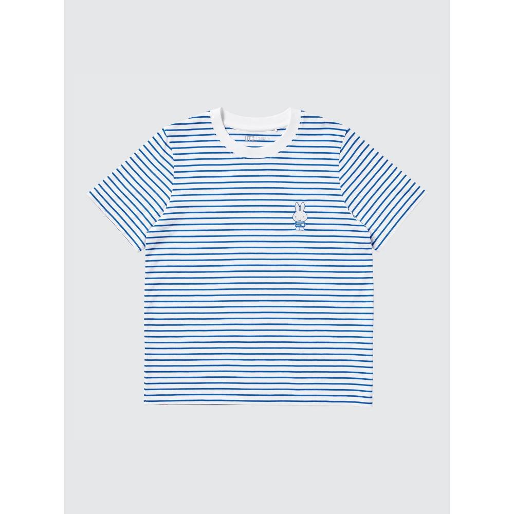 

Uniqlo Miffy UT Графическая футболка с коротким рукавом D 65 BLUE/WOMEN XS