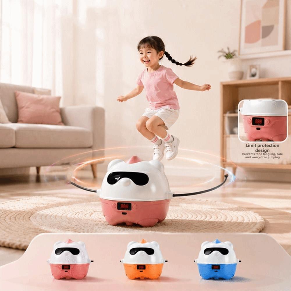 Wireless Electric Rope Skipping Machine with Remote Control Skipping Rope Machine Indoor Games