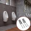 Stainless Steels Urinal Wall Bracket Replacement Urinal Installation Bracket Base Sink Bracket with Screws Enduring