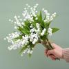Lily of The Valley Artificial Flowers, Plastic Artificial Flowers, Artificial Notes, 6-pronged Campanula Soft Furnishings, Plant Walls, Wedding