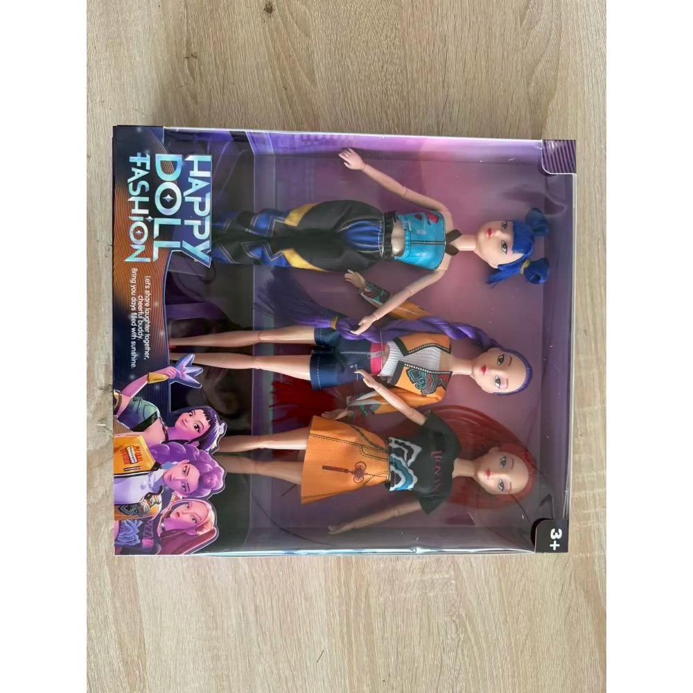 anime K Pop Demon Hunters Group of Witch Hunters High Appearance Glue Doll Girl Heart Decorative Doll Holiday Gifts