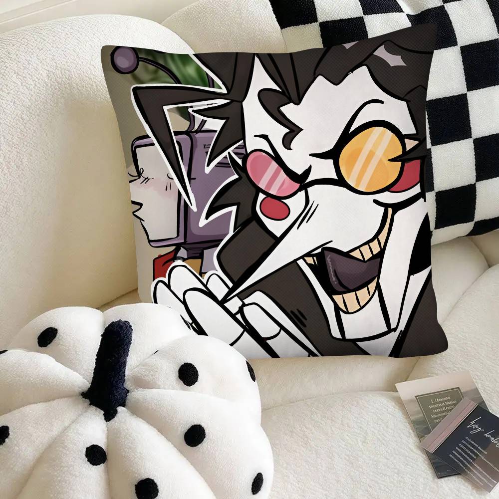 Game DDeltarune Spamton Pillow Case Fashion Square Pillowcase Bedroom Sofa Room Ins Decoration Leisure