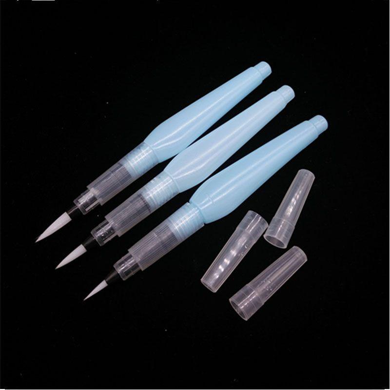 

Универсальный набор кистей-ручек для акварели с высококачественным волокном для художественного выражения синий